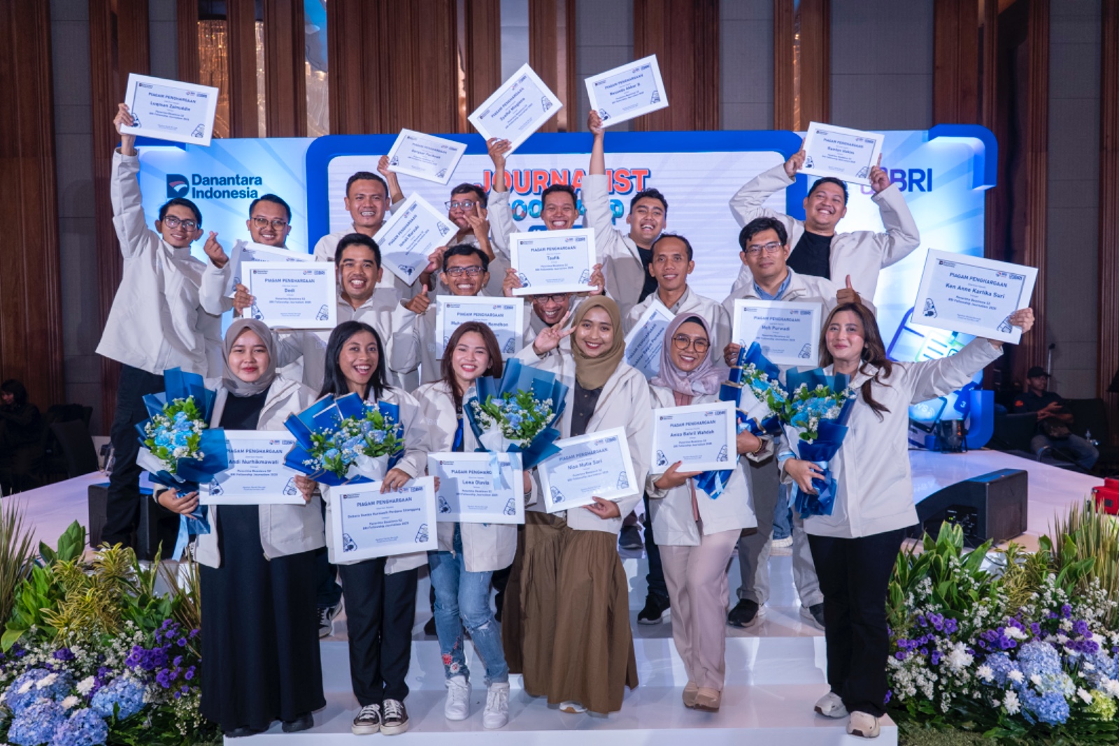45 Jurnalis Terima Beasiswa Pascasarjana dari BRI Fellowship Journalism 2025