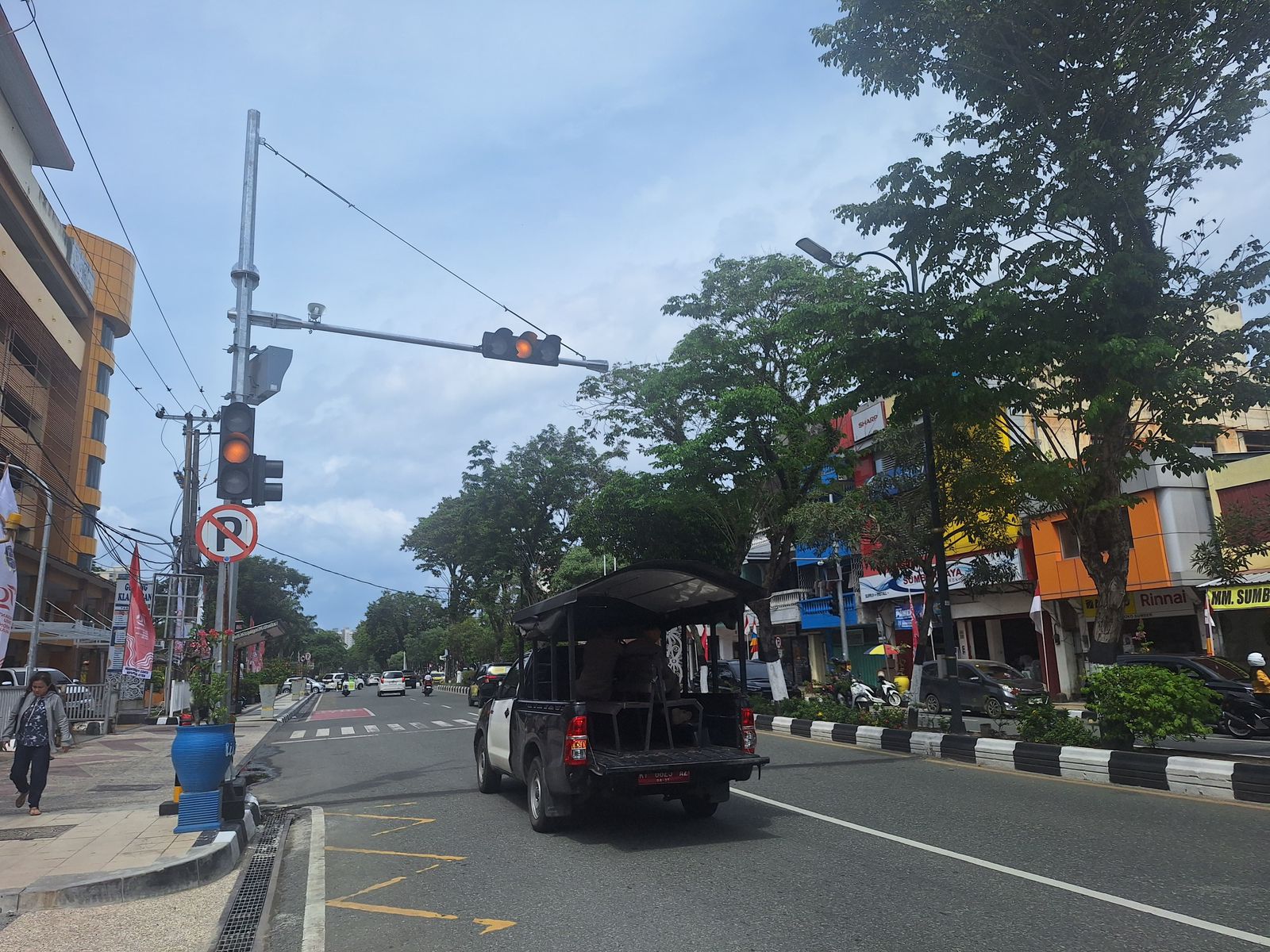 Penyeberangan di Balikpapan Pakai Alat Bantu, Difabel Makin Mudah Menyeberang Jalan 