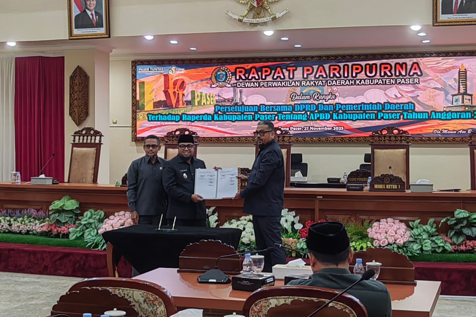APBD Paser 2026 Disetujui Rp3,9 Triliun, Turun Dibanding Tahun Sebelumnya