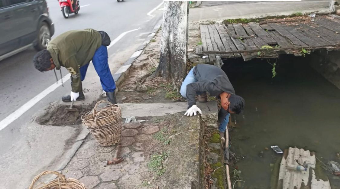 Pemeliharaan Rutin Bahu Jalan Kota Balikpapan oleh Dinas PU, Pastikan Infrastruktur Terjaga