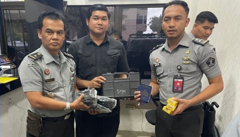 Tingkatkan Keamanan, Rutan Balikpapan Terima Bantuan Senjata Api