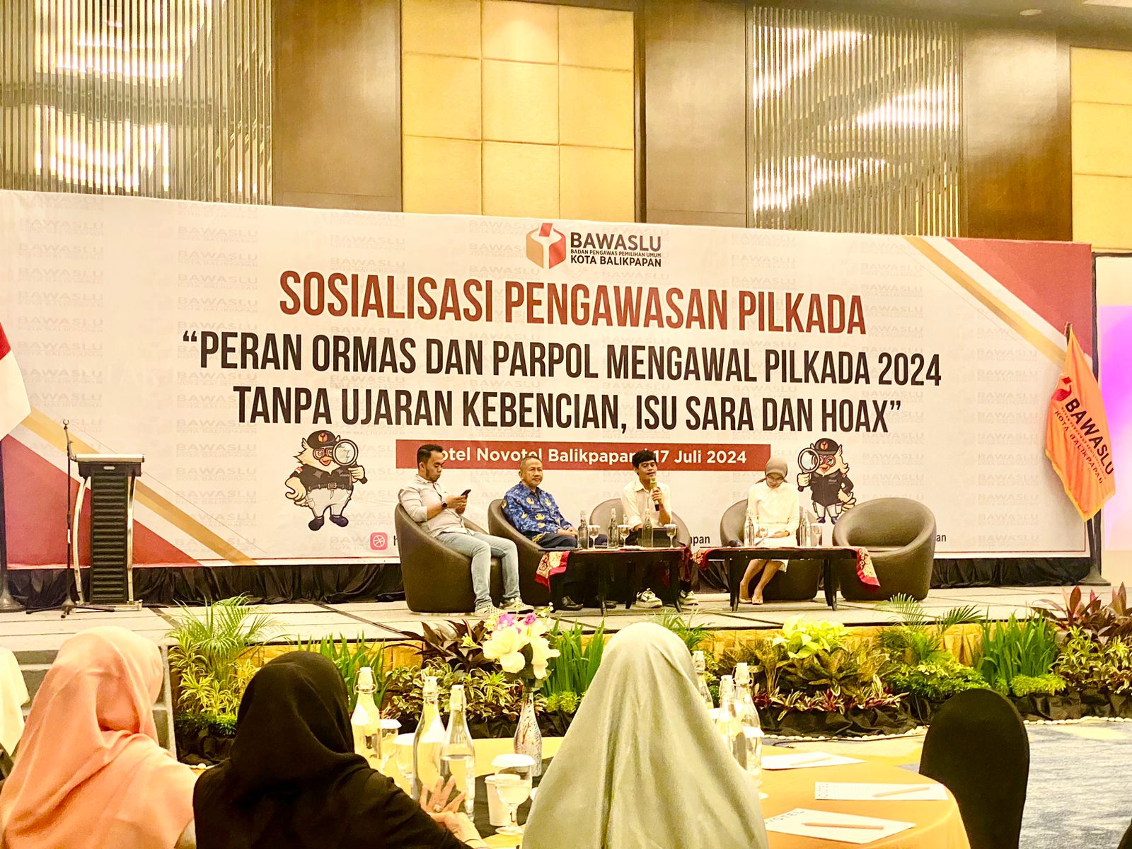 Antisipasi Hoax dalam Pilkada 2024, Bawaslu Balikpapan Gelar Sosialisasi