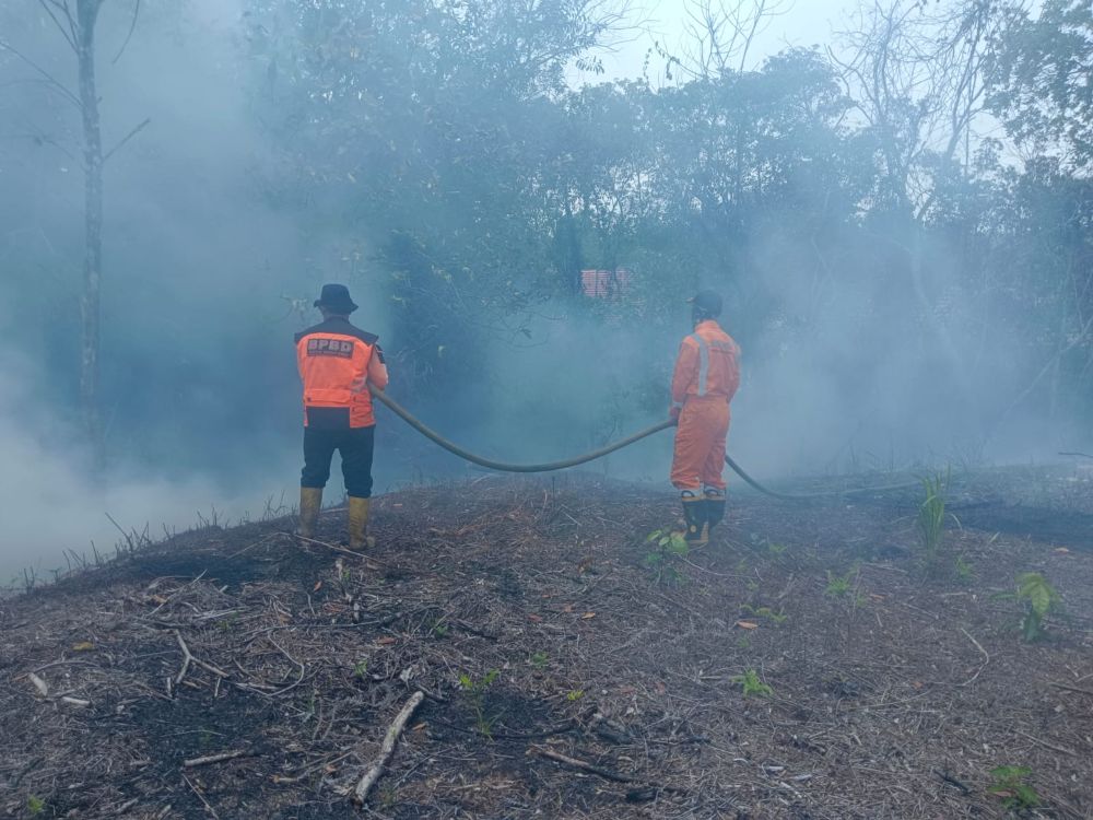 Karhutla Bontang Meningkat, Bontang Selatan Catat Kasus dan Lahan Terbakar Terluas