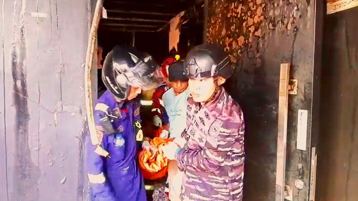 Bartender Tewas Terjebak dalam Kebakaran THM di Kawasan Balikpapan Permai