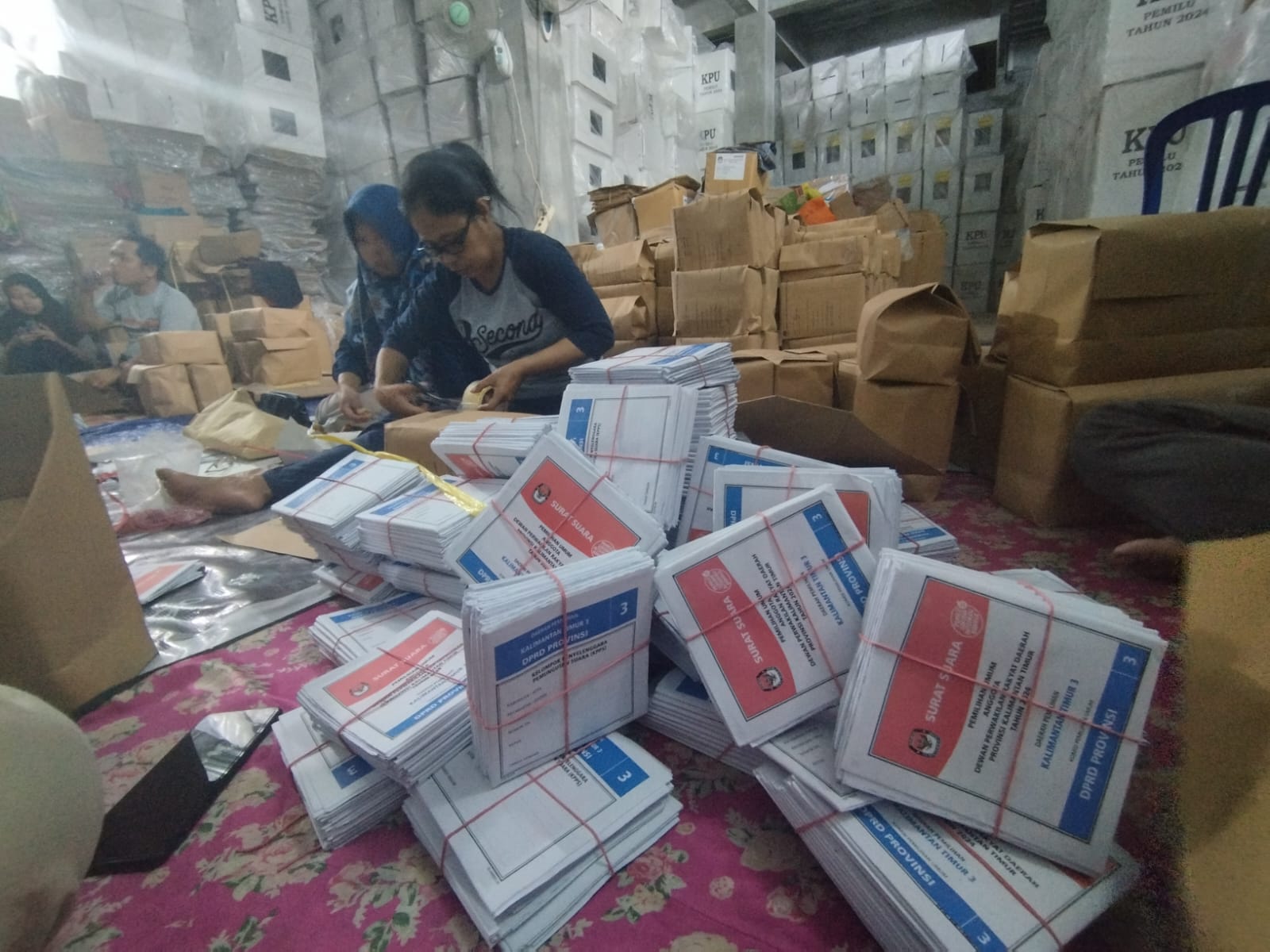 Sempat Tekendala, Persoalan Distribusi Logistik Pemilu di Paser Sudah Ditangani