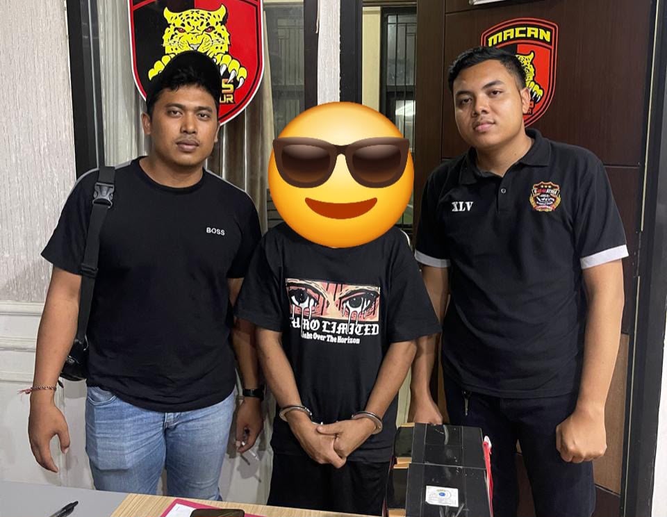 Kabur Bawa Motor Warga, Pria 23 Tahun Berhasil Dibekuk Tim Macan Polres Kutim 