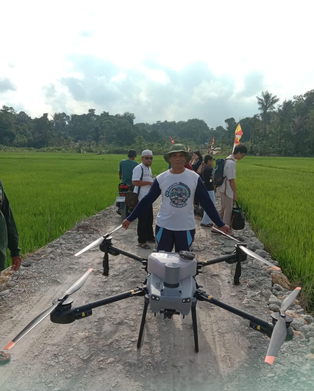 Pemkot Samarinda Gunakan Drone Sprayer Guna Tingkatkan Hasil Pertanian