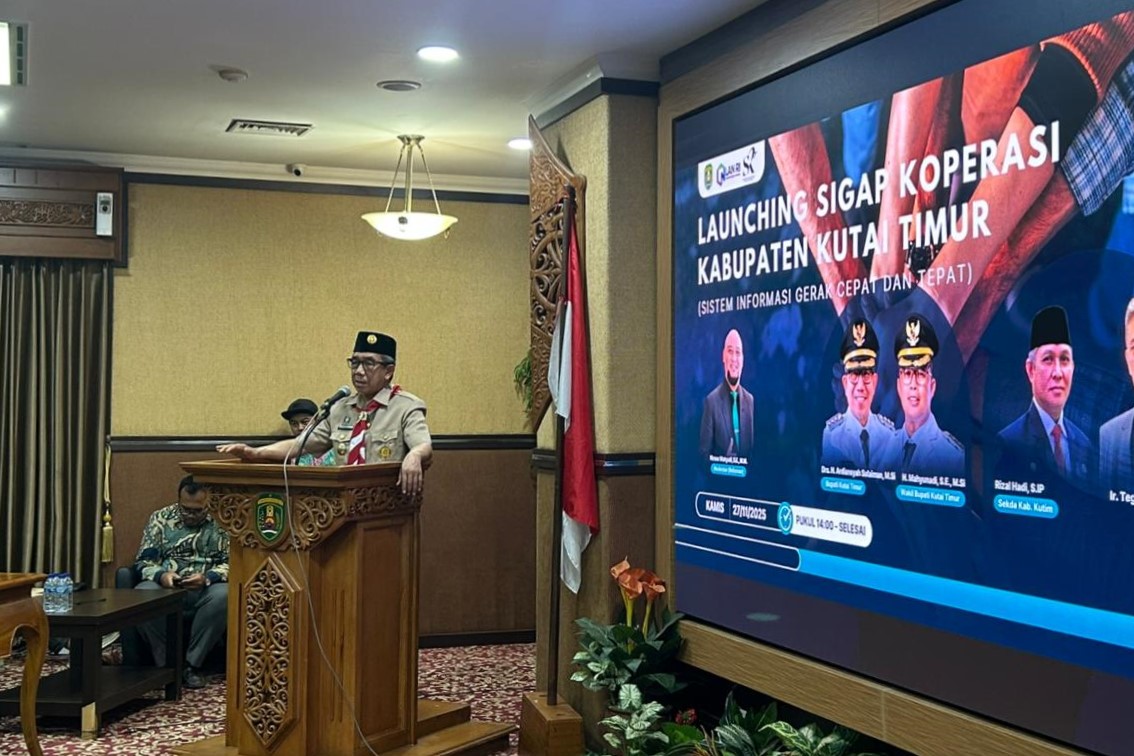 Bupati Dorong Digitalisasi Koperasi, SIGAP Resmi Diluncurkan di Kutim