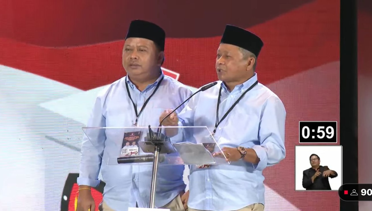 Pada Debat Pertama MP-AW Berkomitmen Tingkatkan Pelayanan Publik dan Pendidikan