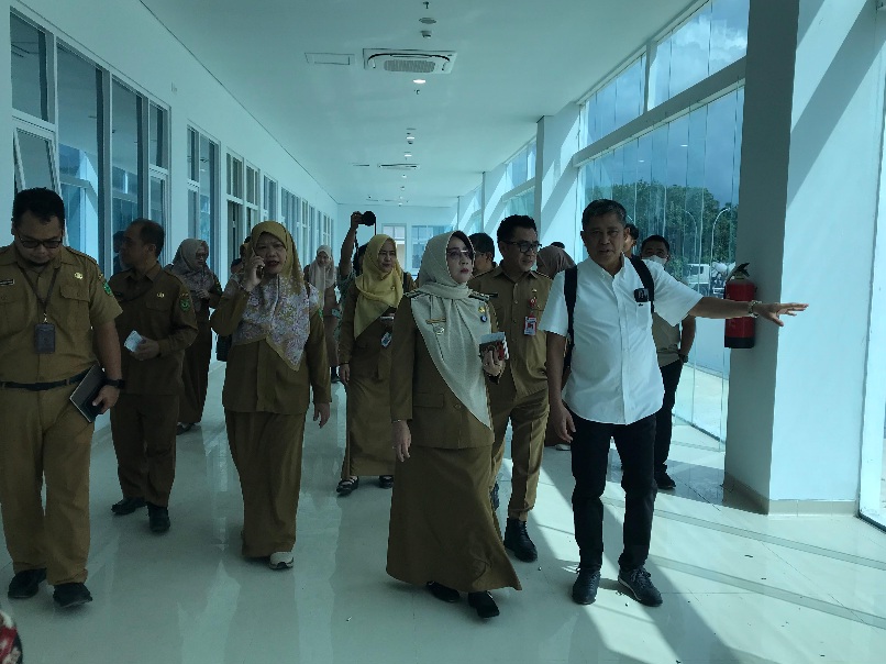 DPUPR Berau Beberkan Perbaikan RSUD Tanjung Redeb Usai Tinjauan Bupati 