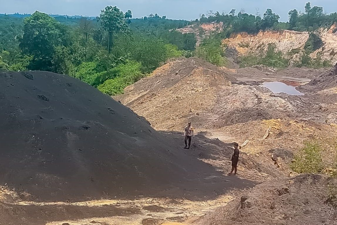 Tambang Ilegal Masuk Kawasan IKN, Aparat Gabungan Otorita Amankan Truk Pengangkut Batu Bara