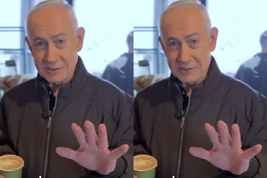 Isu Kematian Netanyahu Dibantah Lewat Video Ngopi, Netizen Tetap Yakin AI