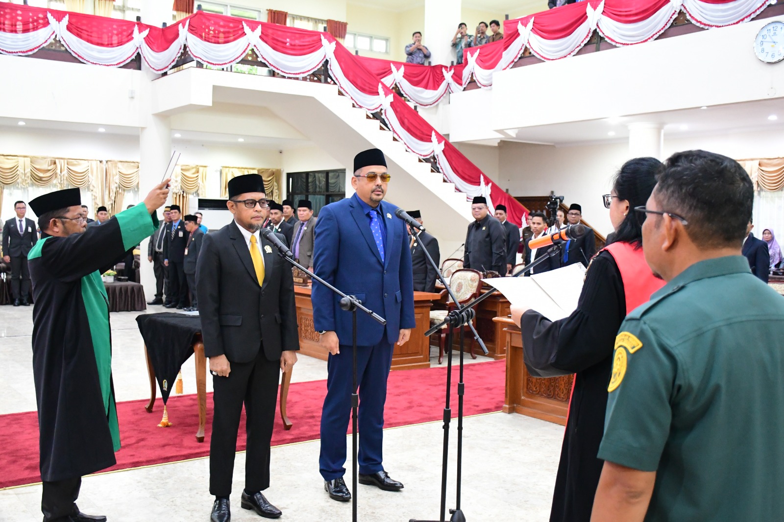 Zulkifli Kaharuddin dan Hendrawan Putra Tempati Kursi Wakil Ketua DPRD Paser