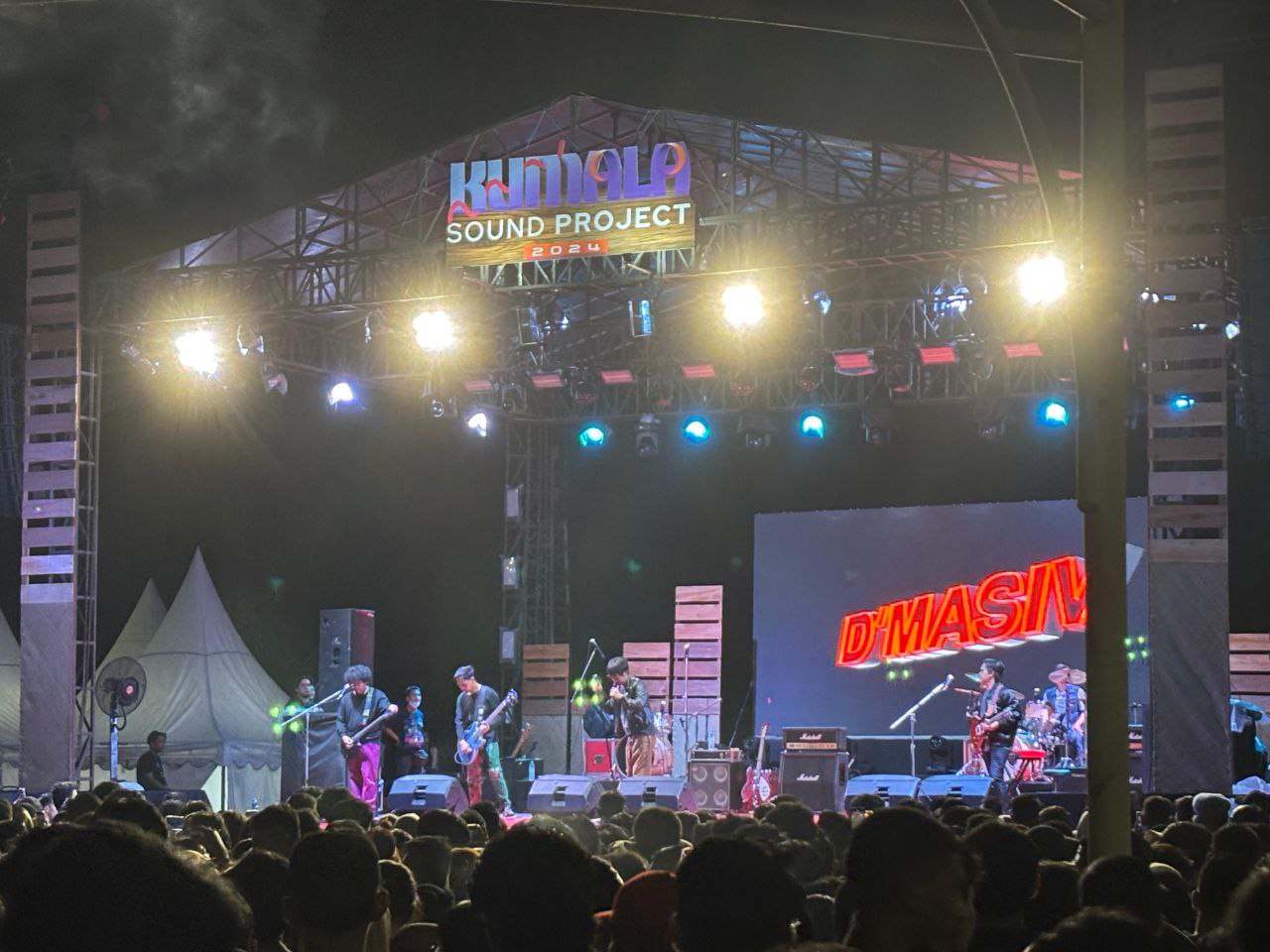 Kumala Sound Project, Hapus Keangkeran Pulau Kumala Saat Malam 