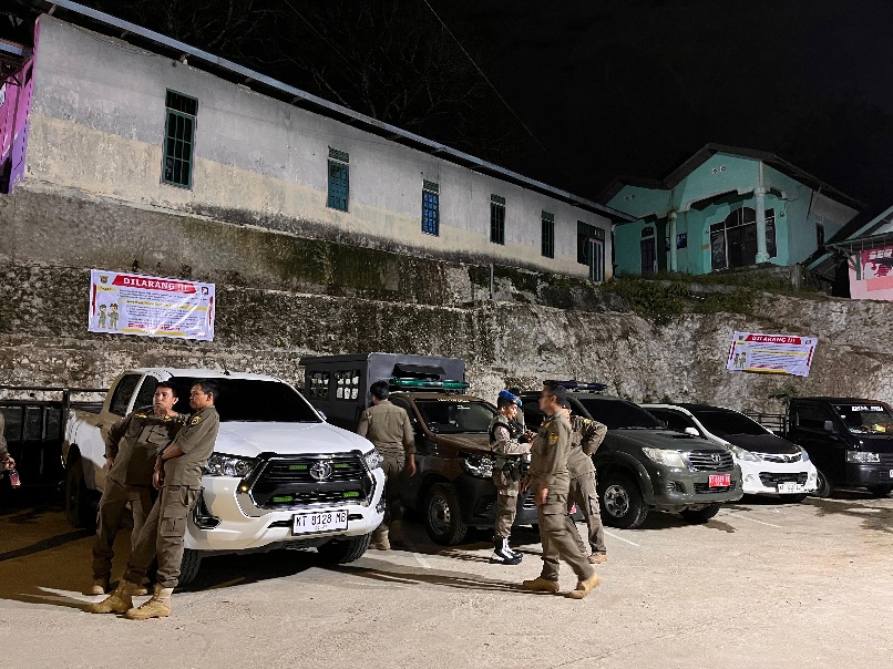 Satpol PP Samarinda Siapkan 250 Personel Amankan Malam Tahun Baru 2026