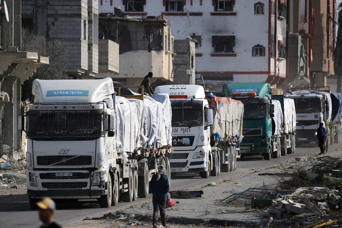 Setelah 81 Hari Diblokade Israel, 87 Truk Bantuan Internasional Bisa Masuk Gaza