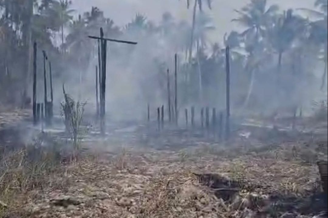 Karhutla di Paser Merembet ke Pemukiman, Satu Rumah Warga Tanah Grogot Ludes Dilalap Api