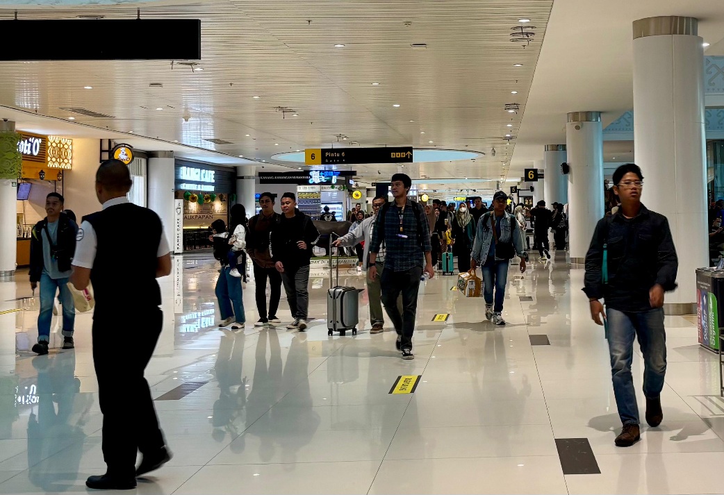 Hindari Lonjakan di Bandara SAMS Sepinggan, Penumpang Asal Bali Ini Pilih Terbang Lebih Awal