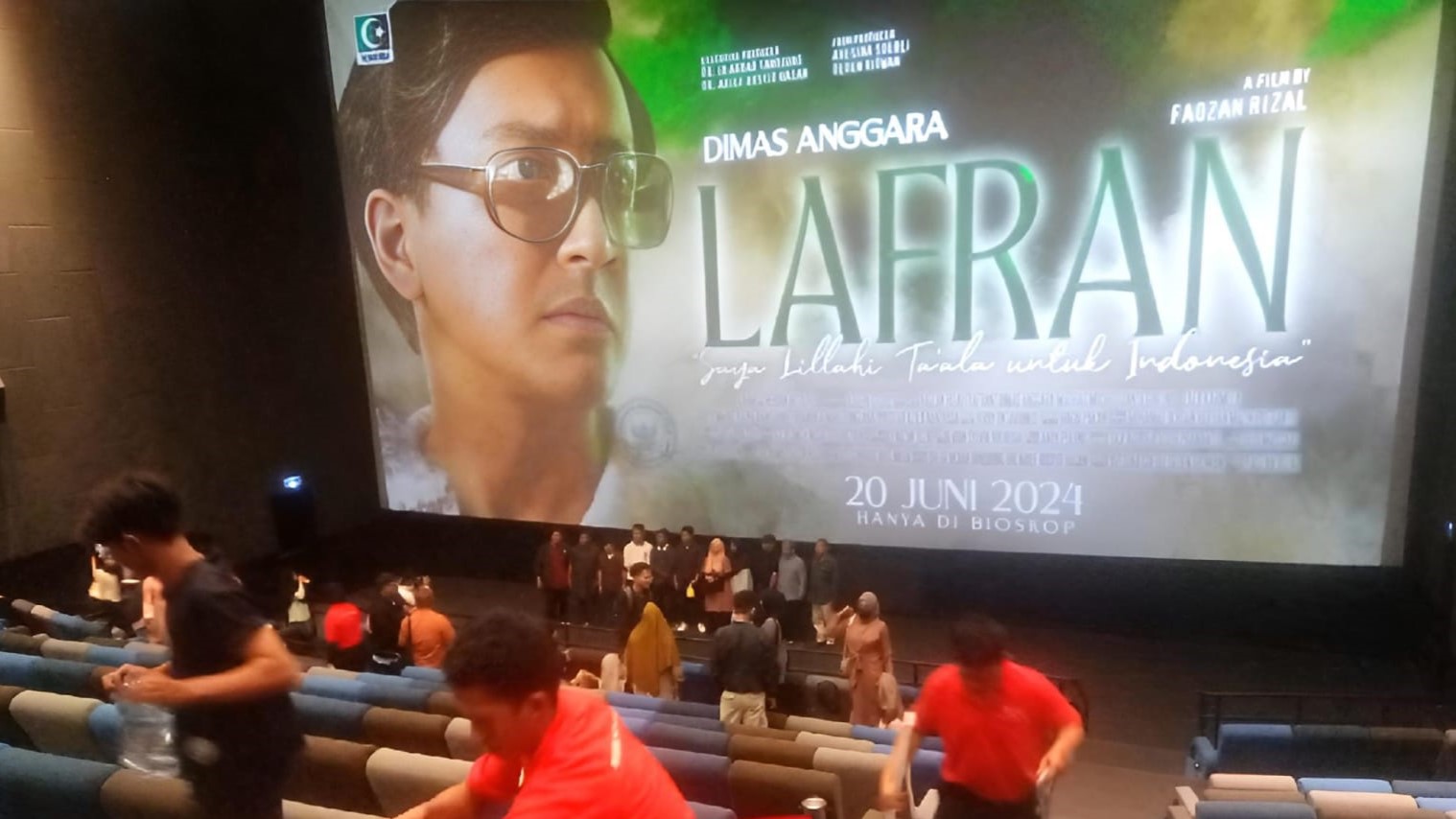 Film Lafran Diputar di CGV Samarinda, Akmal Malik Terpantau Nonton