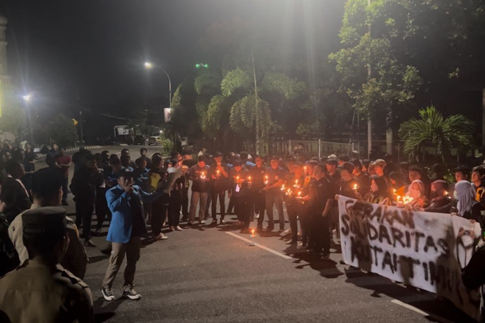 Gerakan Solidaritas Kutim Gelar Aksi di Mapolres, Suarakan Kepedulian Sesama