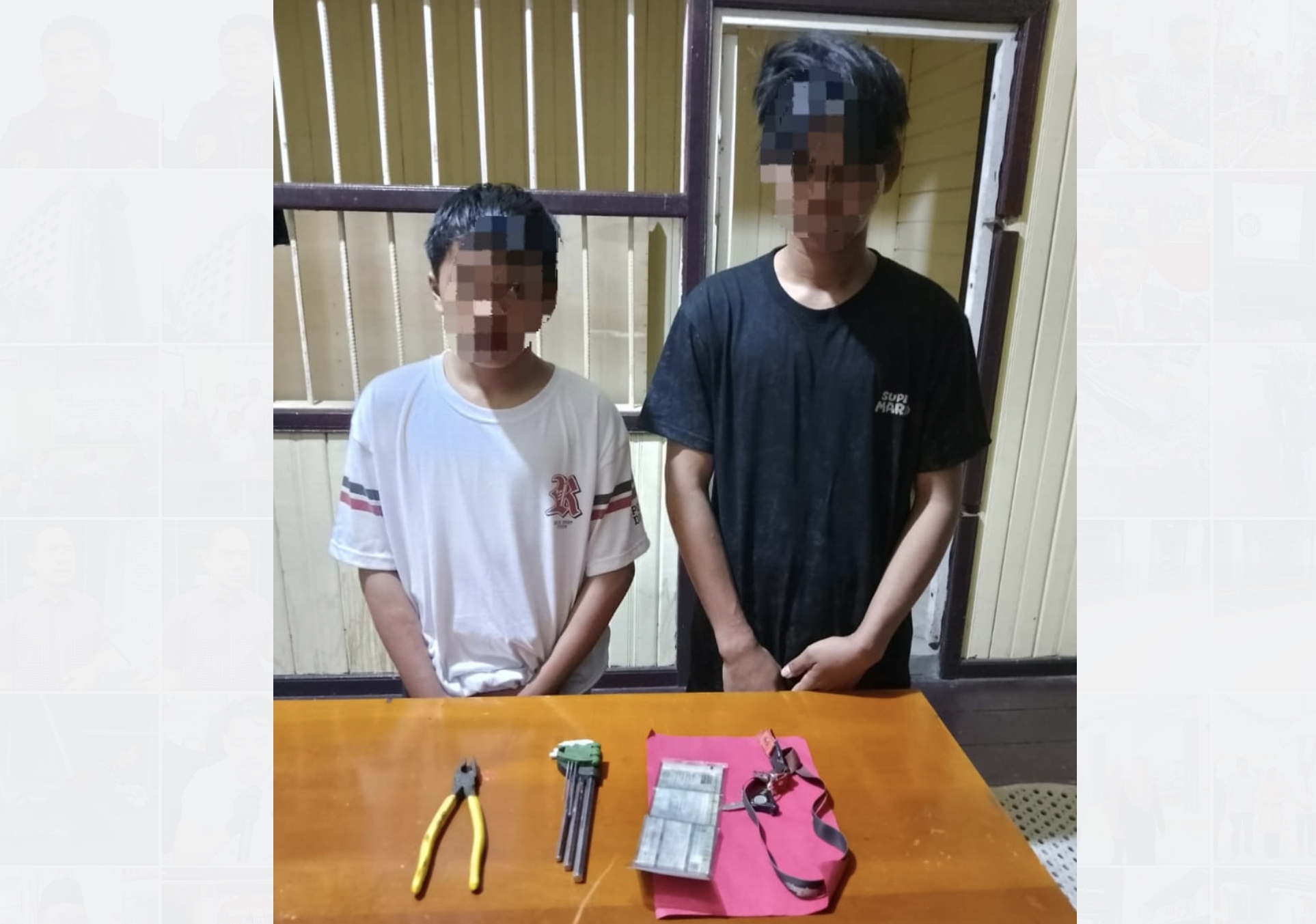 Dua Bocah Asal Kecamatan Tabang Nekat Curi Motor Karyawan Perusahaan Batu Bara