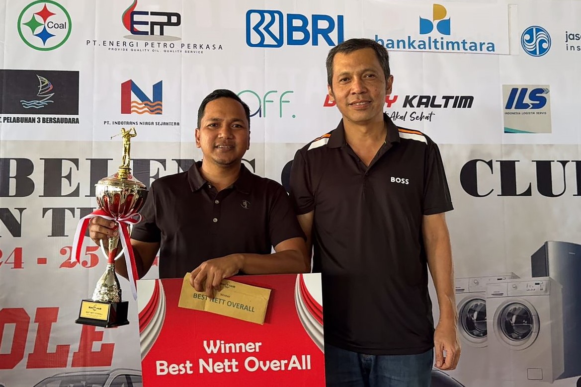 Raih Gelar Best Nett Overall Turnamen Golf, Udin Al Husna Sebut Hasil dari Latihan Rutin