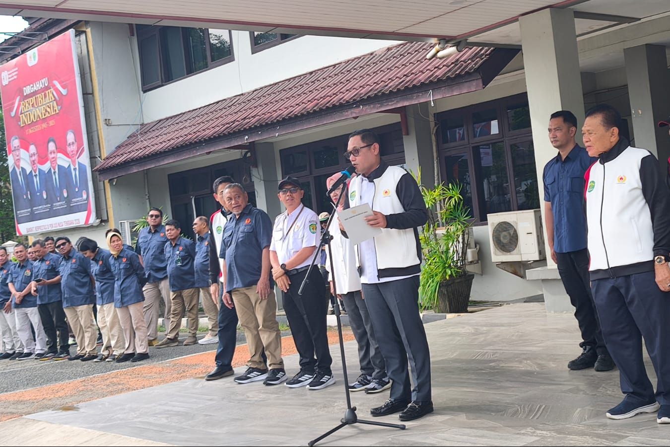 Wagub Lepas 156 Atlet ke PON Bela Diri 2025 Kudus, KONI Kaltim Targetkan Posisi 3 Besar