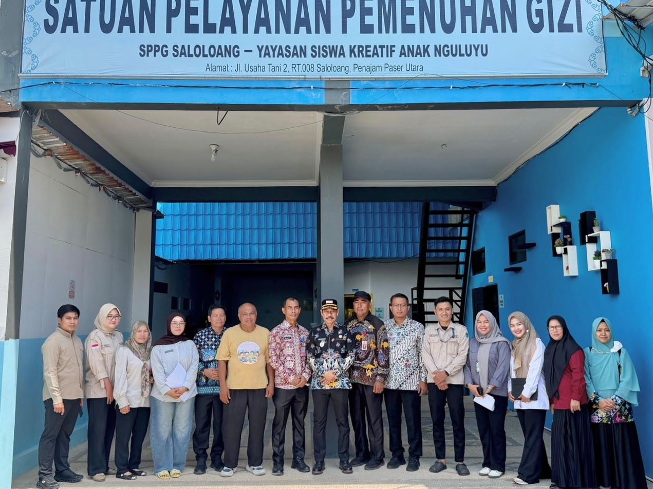 Wabup PPU Sidak 3 SPPG, Minta Menu Lebih Variatif