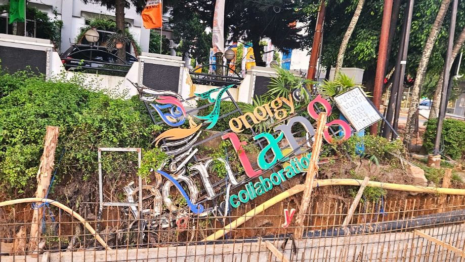 Ornamen Dirusak, DPRD Bontang Minta Kontraktor Bertanggung Jawab