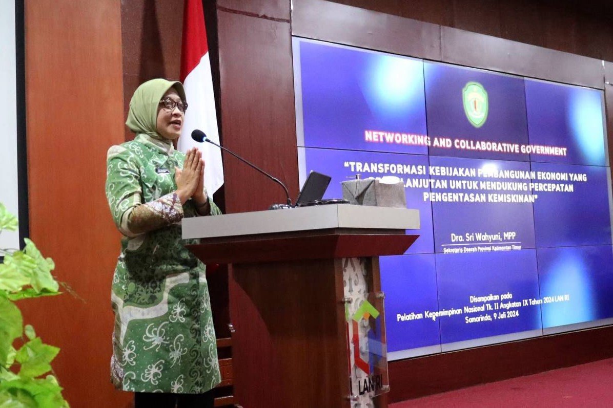 Sekdaprov Jadi Narsum di PKN Tingkat II, Paparkan Visi Kaltim sebagai Superhub Ekonomi Nusantara