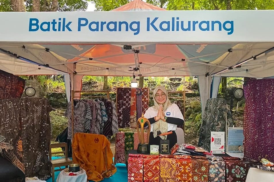 Melalui Program Desa BRILiaN, Batik Parang Kaliurang Jadi Unggulan
