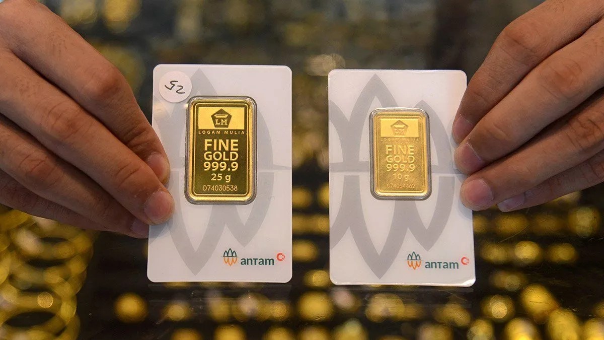 Harga Emas Antam Naik, Kembali Sentuh Rp2,8 Juta per Gram
