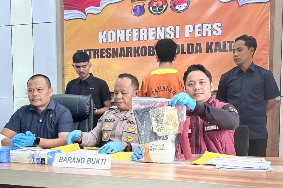 1.800 Pelaku Narkoba di Kaltim Dijerat Aparat Selama 2025, Total Barang Bukti Mencapai Ratusan Kilogram Sabu