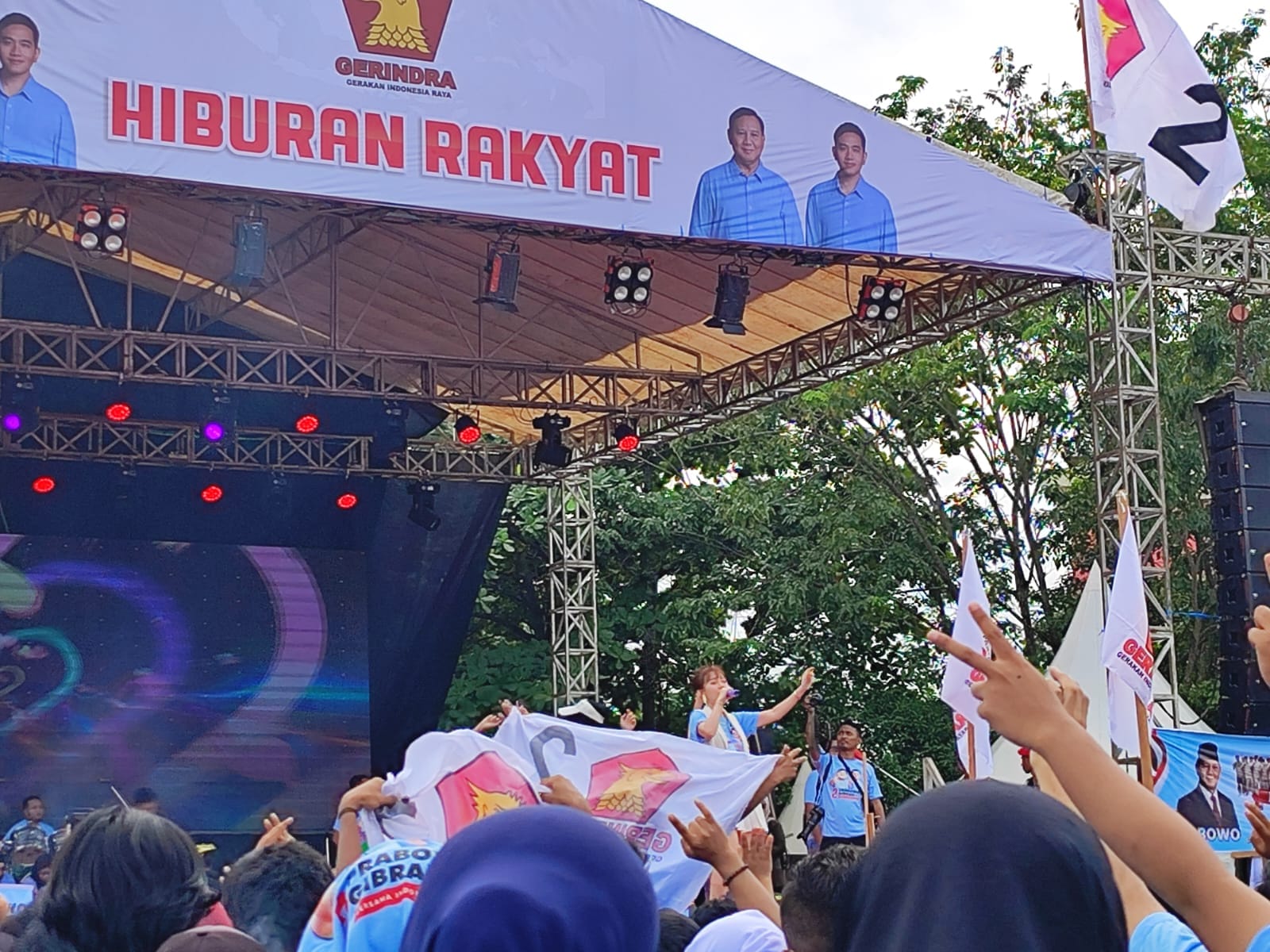 Perwujudan Deklarasi Pemilu Damai, DPD Partai Gerindra Kabupaten Berau Gelar Pesta Rakyat Peringati HUT ke-16