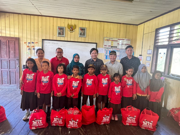 Susu dan Telur untuk Anak-Anak di Tabang, Tekan Stunting di Kecamatan Terjauh 