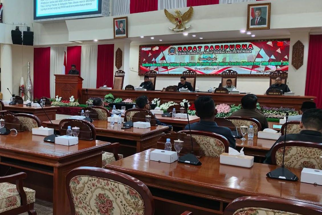KUA-PPAS APBD Paser 2026 Disepakati, Dewan Tekankan Prioritas Anggaran pada Janji Politik