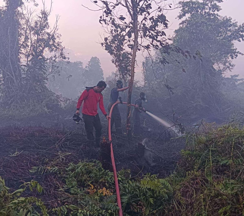 Muara Badak Kerahkan Semua Sumber Daya Hadapi Karhutla 