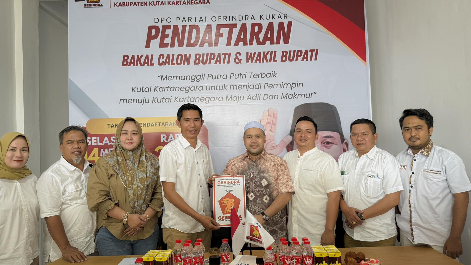 Reza Fachlevi Bertarung di Pilkada Kukar 2024, Daftar Sebagai Bacalon Wakil Bupati