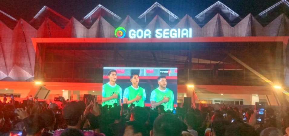 Nobar Timnas Indonesia pada Semi Final AFC U-23 Kembali Diadakan di Kota Samarinda