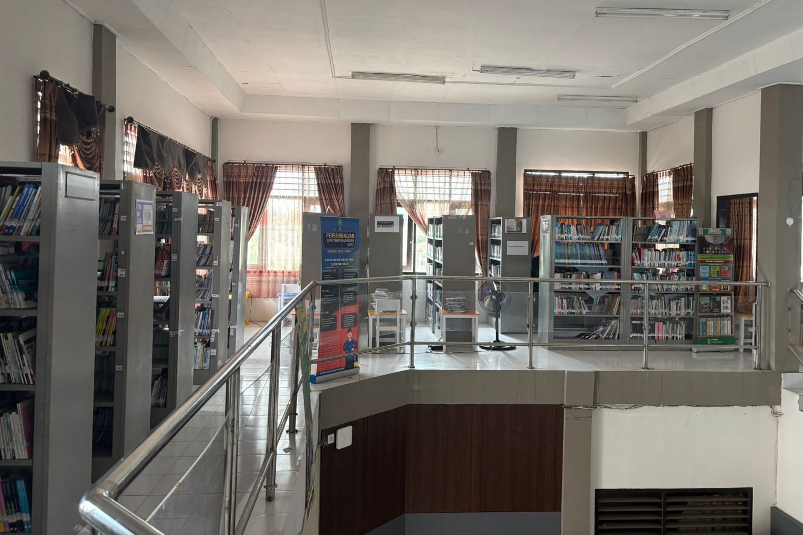 Minim Fasilitas, Perpustakaan Daerah Kutim Sepi Pengunjung