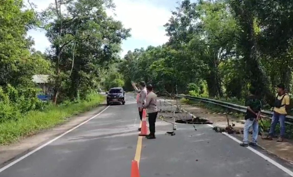 Jalan Poros Kukar-Kubar Amblas, Pemasangan Box Culvert Dimulai