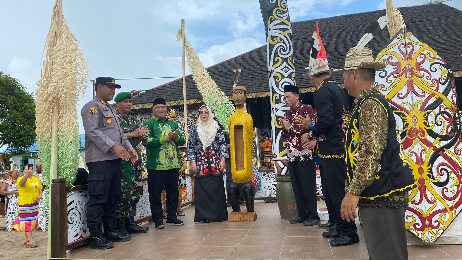 Festival Lesung Osap Digelar, Bupati Berau Berpesan Rawat Adat dan Budaya