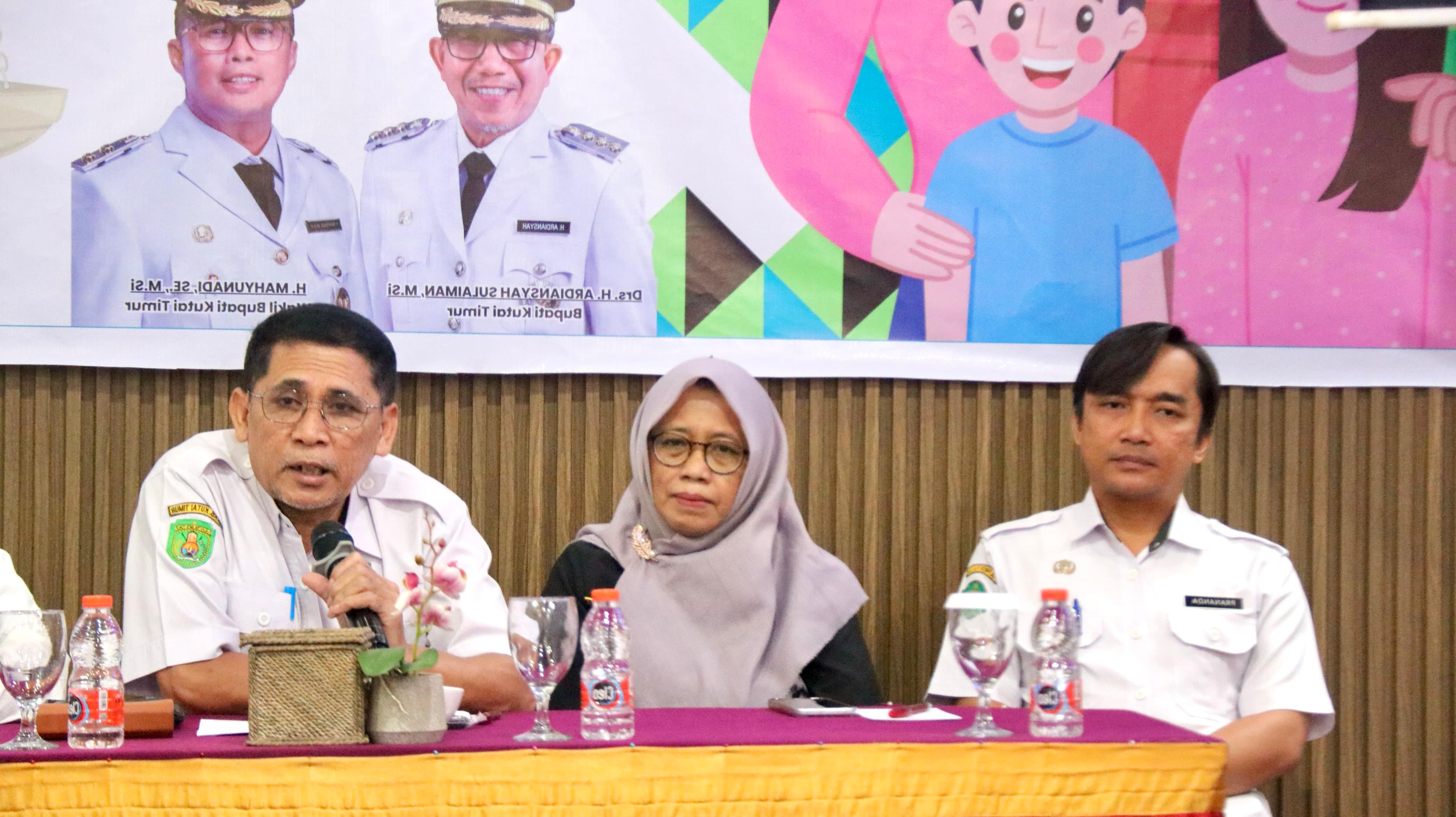 Kepala DP3A Kutim Resmi Buka FGD Pengarusutamaan Gender