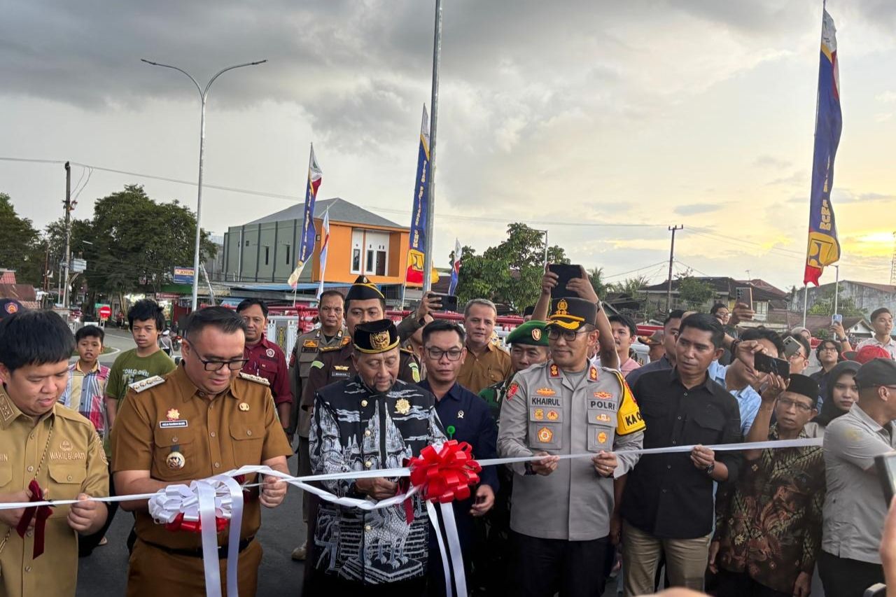 Jembatan Kedaton Agung Diresmikan, Jadi Ikon Baru Tenggarong