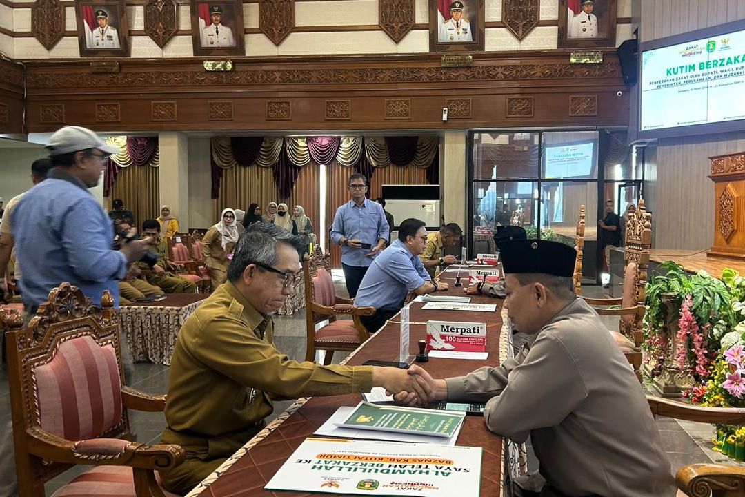 Potensi Zakat Rp920 Miliar, Baznas Kutim Salurkan Zakat kepada 28 Ribu Mustahik di 18 Kecamatan