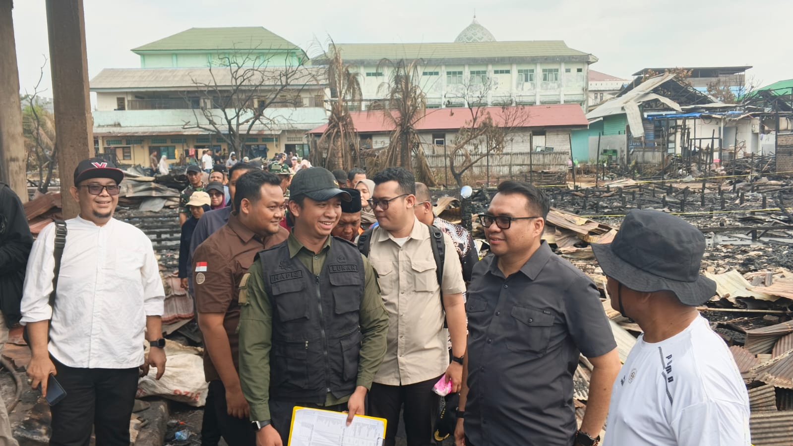 Pasca Kebakaran Jalan Danau Aji, Bupati Kukar Soroti Kebutuhan Air 