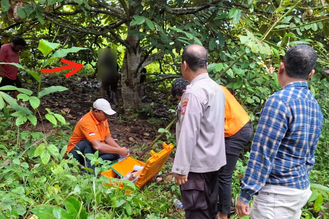 Lima Hari Hilang, Pemuda di Jembayan Ditemukan Tewas Gantung Diri di Pohon Lai