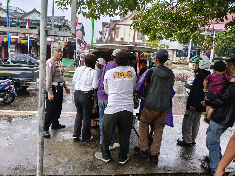 PKL Mati Mendadak saat Berjualan di Taman Putri Petung