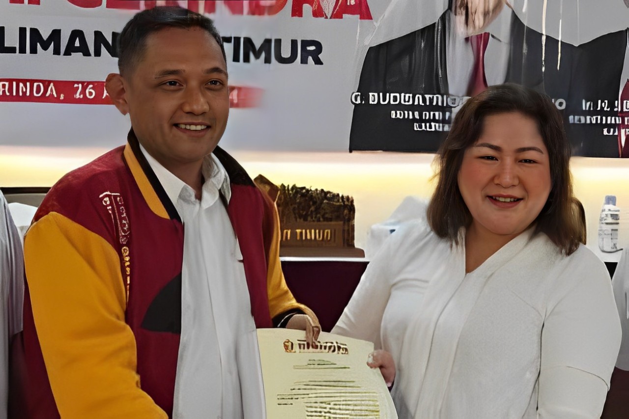 Gantikan Bonifasius, Novita Bulan Pimpin DPC Partai Gerindra Mahulu