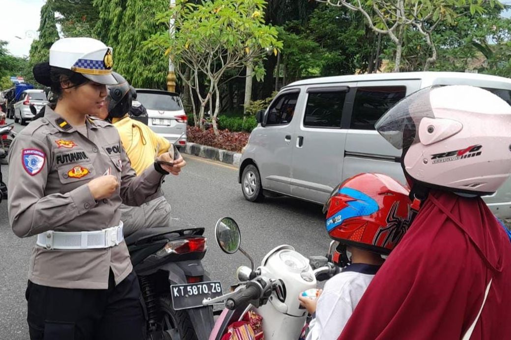 Kamera ETLE Masih Terbatas, Tilang Manual Tetap Berlaku dalam Operasi Keselamatan Mahakam 2025 di Kaltim 